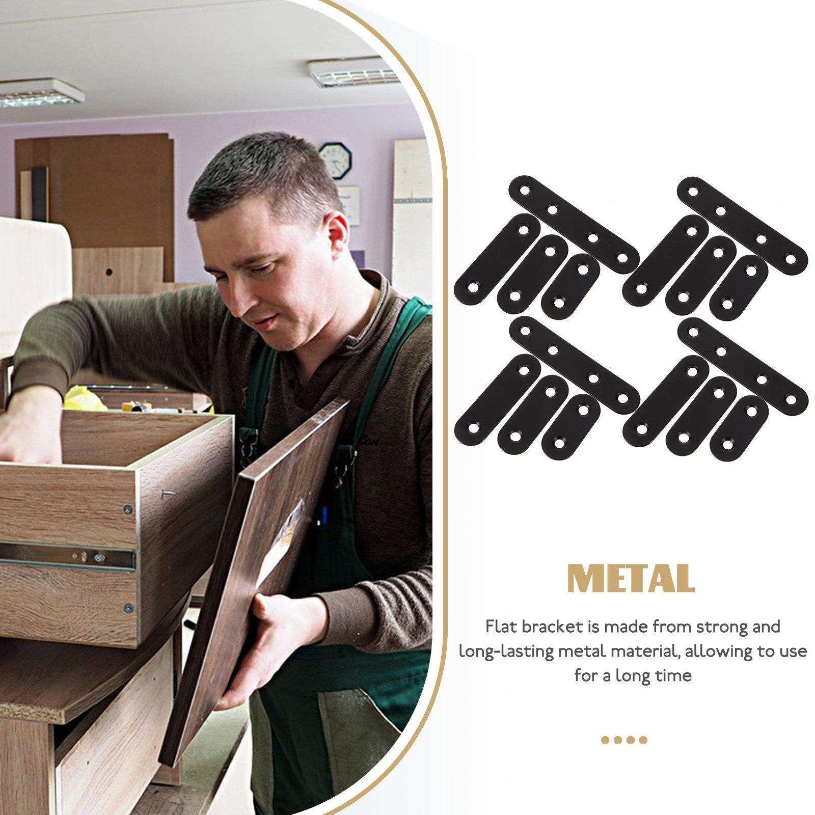 24Pcs Heavy Duty Flat Plate Brackets Metal Straight Support Braces for Tablet Mounting Desk Stand Holder Bracket Fixing Hardware other
24Pcs Heavy Duty Flat Plate Brackets Metal Straight Support Braces for Tablet Mounting Desk Stand Holder Bracket Fixing Hardware other