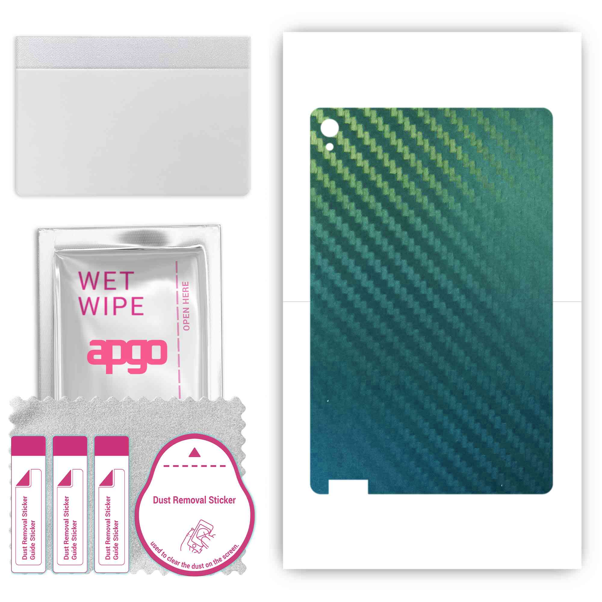 apgo Protective Skin Sticker for the back compatible with Lenovo Tab P11, Wrap Film, Foil, Vinyl - Pattern Carbon Chameleon CAKA1
apgo Protective Skin Sticker for the back compatible with Lenovo Tab P11, Wrap Film, Foil, Vinyl - Pattern Carbon Chameleon CAKA1