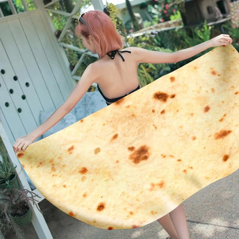 Funny Mexican Food Taco Burrito Beach Towel Lightweight Sand Free Spa Gym Sports Bath Towel Microfiber Quick Dry Swimming Cover W30*H60(CM)
Funny Mexican Food Taco Burrito Beach Towel Lightweight Sand Free Spa Gym Sports Bath Towel Microfiber Quick Dry Swimming Cover W30*H60(CM)