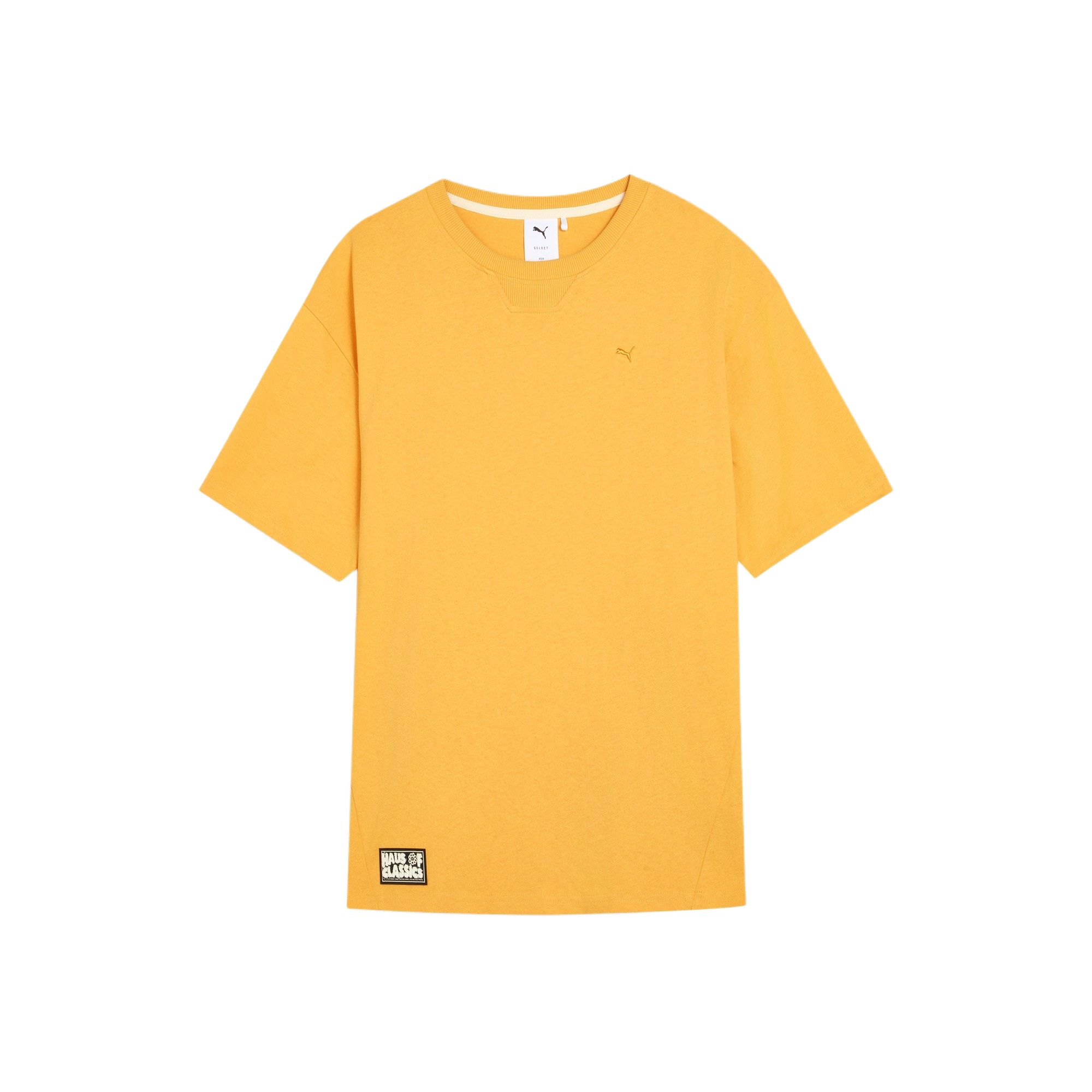 Puma Classics Select Haus Dopamine Round Neck Casual Simple Short Sleeve T-Shirt Unisex Tops Mustard 631558-55 L
Puma Classics Select Haus Dopamine Round Neck Casual Simple Short Sleeve T-Shirt Unisex Tops Mustard 631558-55 L