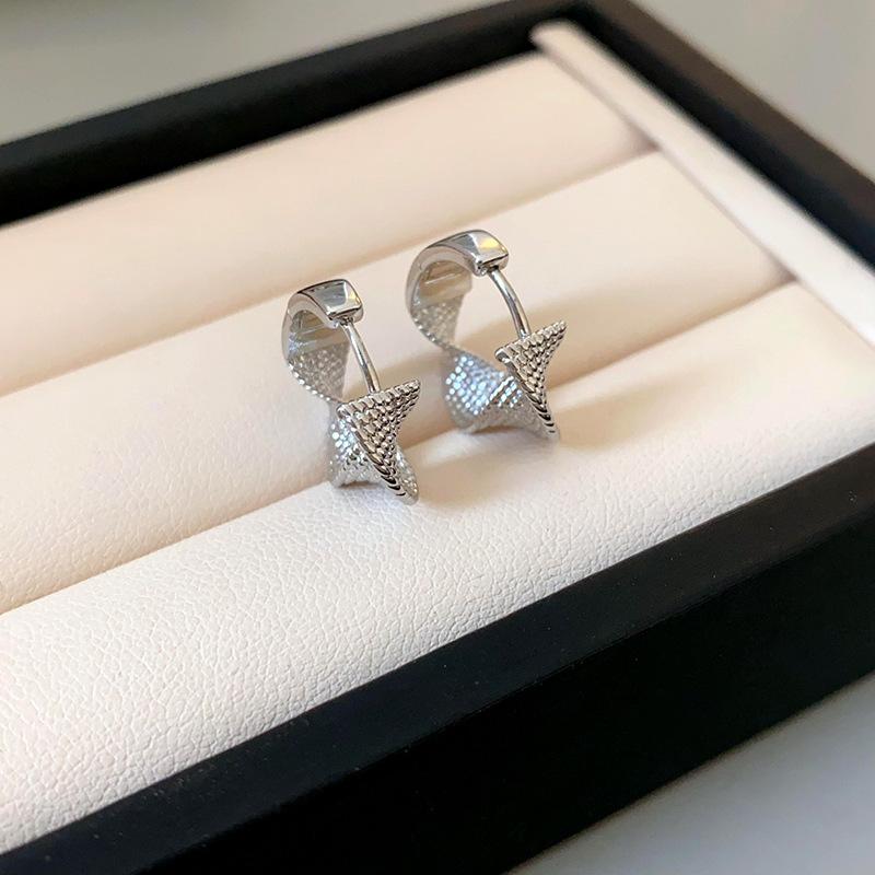 European and American cold wind twisted twist ear buckle simple light luxury niche design earrings high-end fashion versatile earrings
European and American cold wind twisted twist ear buckle simple light luxury niche design earrings high-end fashion versatile earrings