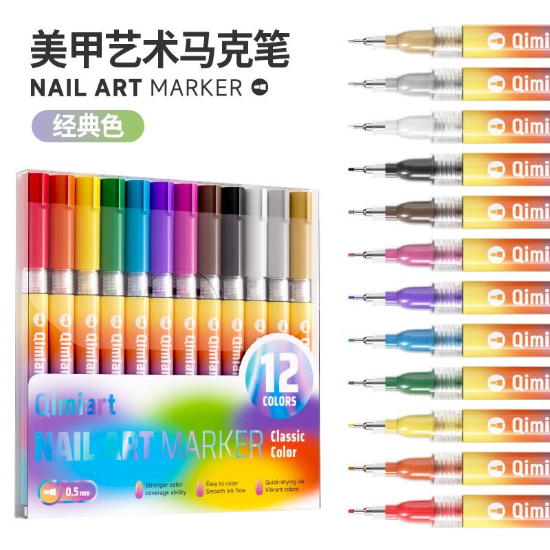 Langguo 12 Color Nail Pen Doodle Pen Acrylic Nail Painting Pen DIY Quick Drying Hook Line Marker Pen Drawing Pen
Langguo 12 Color Nail Pen Doodle Pen Acrylic Nail Painting Pen DIY Quick Drying Hook Line Marker Pen Drawing Pen