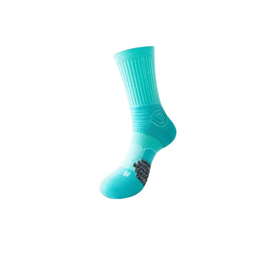 Men s Odor-Resistant Thick Sole Socks for Autumn/Winter: Ideal for Marathon, Outdoor Running, and Basketball. One Size ціан
Men s Odor-Resistant Thick Sole Socks for Autumn/Winter: Ideal for Marathon, Outdoor Running, and Basketball. One Size ціан