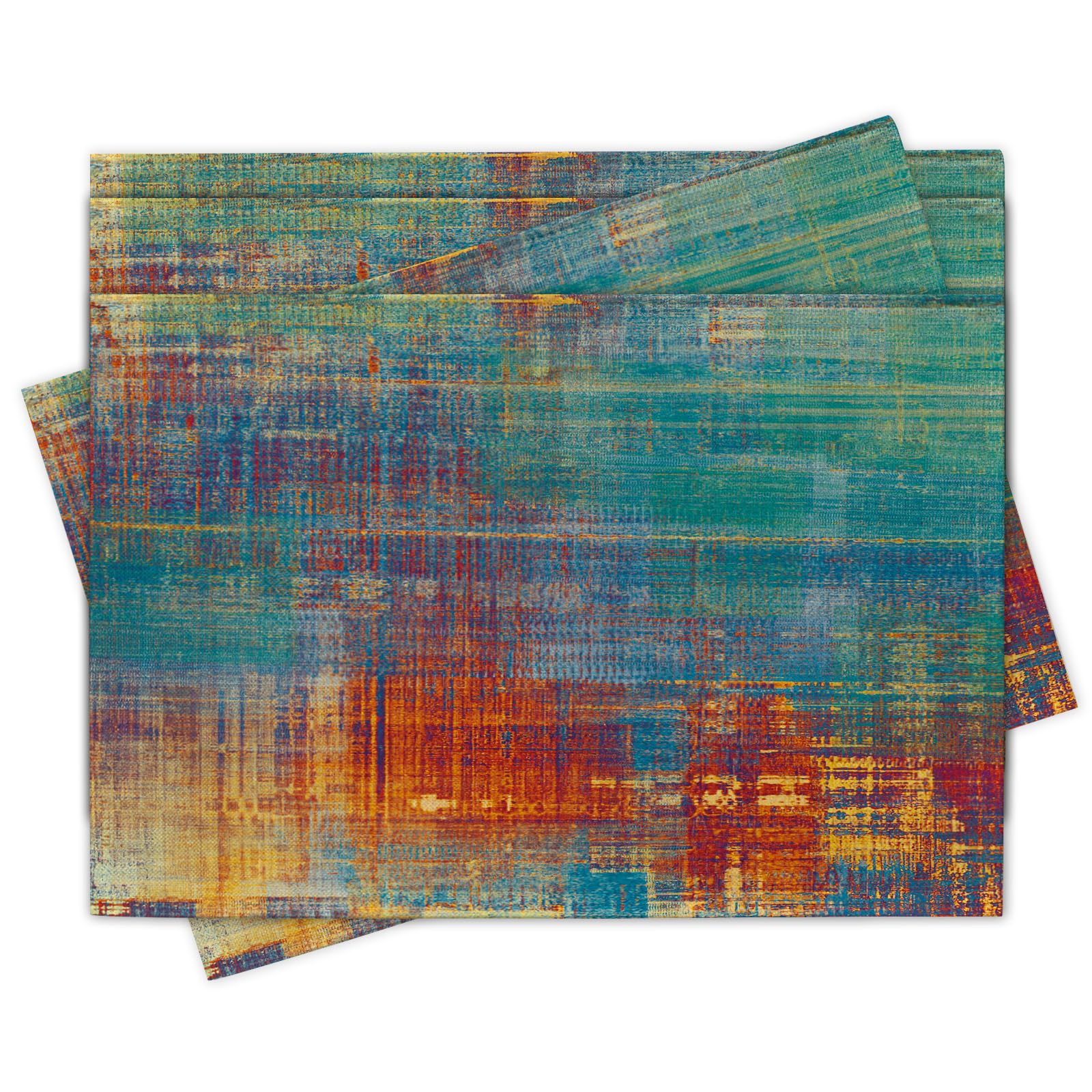 Vintage Colorful Wood Texture Placemats Set of 4, Retro Farmhouse Abstract Wooden Grain Dining Place Mats Table Decor, Rustic Country Home Kitchen Dec 4Pcs-12 X18
Vintage Colorful Wood Texture Placemats Set of 4, Retro Farmhouse Abstract Wooden Grain Dining Place Mats Table Decor, Rustic Country Home Kitchen Dec 4Pcs-12 X18
