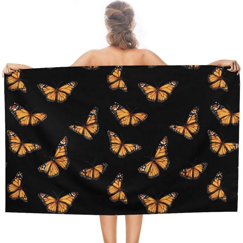 Monarch Butterfly Lightweight Towel, Quick Dry Travel Towel for Sports Spa Yoga Gym W40*H60(CM)
Monarch Butterfly Lightweight Towel, Quick Dry Travel Towel for Sports Spa Yoga Gym W40*H60(CM)