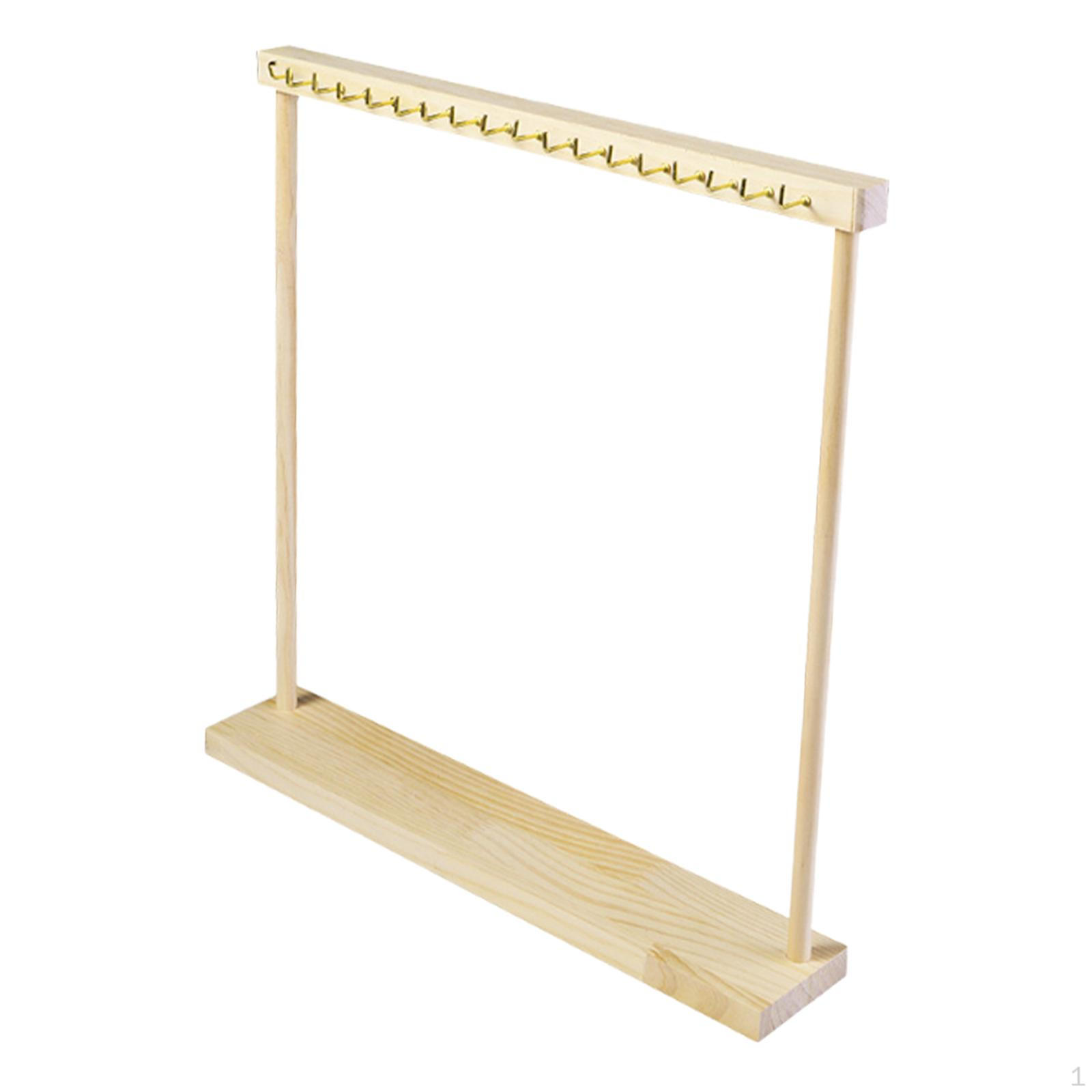 Зроби сам Сучасна Дерев яна Підставка для Намист та Ювелірних Виробів для Дому, Комода, Стільниці 18 Hooks
Зроби сам Сучасна Дерев яна Підставка для Намист та Ювелірних Виробів для Дому, Комода, Стільниці 18 Hooks