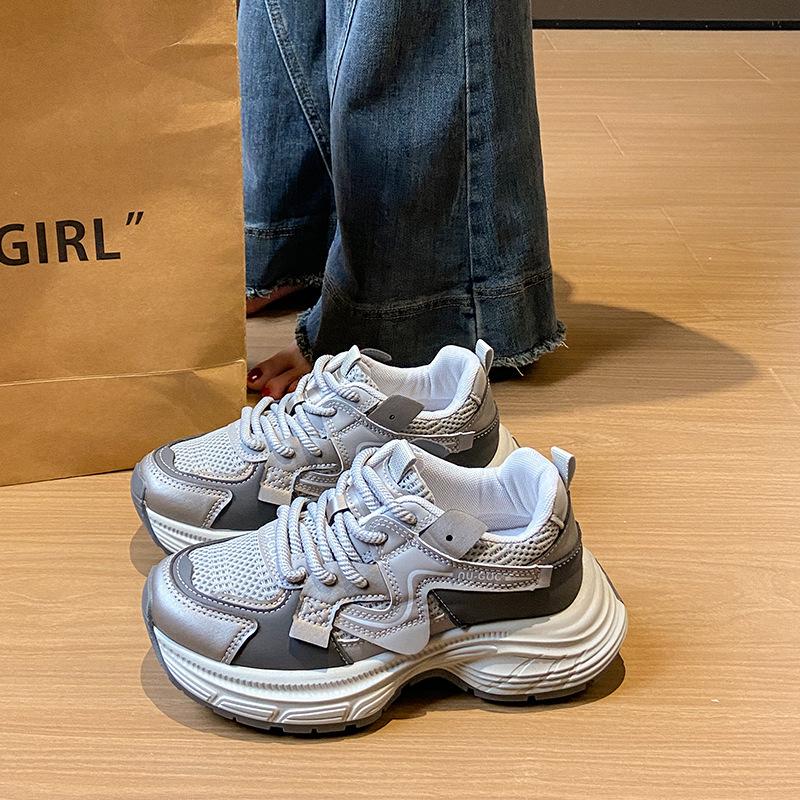 New dad shoes women s spring student sports running shoes casual shoes with heightened thick soles 40 фіолетовий
New dad shoes women s spring student sports running shoes casual shoes with heightened thick soles 40 фіолетовий