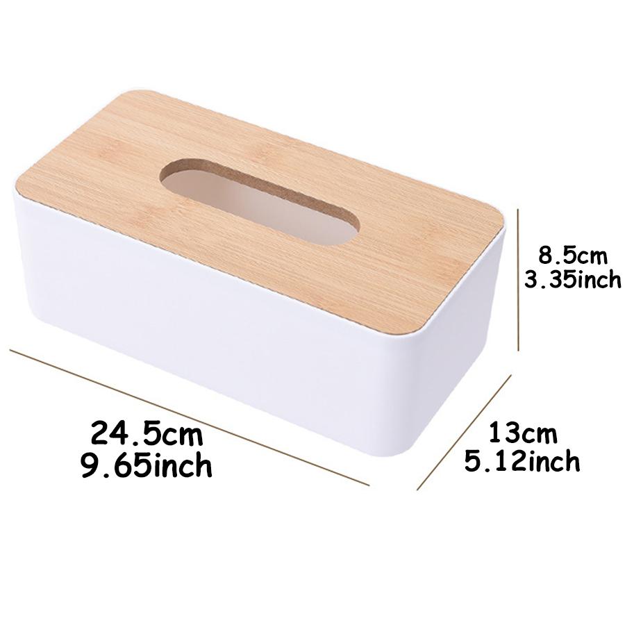 24.5x13cm Imitation Wood Tissue Box Simple Style Detachable Plastic Tissue Holder Dispenser for Bathroom Living Room Office білий
24.5x13cm Imitation Wood Tissue Box Simple Style Detachable Plastic Tissue Holder Dispenser for Bathroom Living Room Office білий