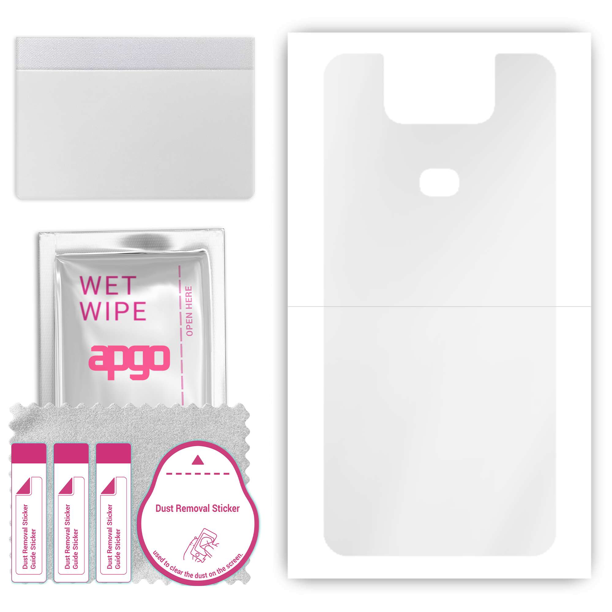 apgo Ultra Clear Protective Skin Sticker for the back compatible with Asus Zenfone 6 ZS630KL 6Z, Wrap Film, Hydrogel Film, Flexible, Soft TPU with pos
apgo Ultra Clear Protective Skin Sticker for the back compatible with Asus Zenfone 6 ZS630KL 6Z, Wrap Film, Hydrogel Film, Flexible, Soft TPU with pos