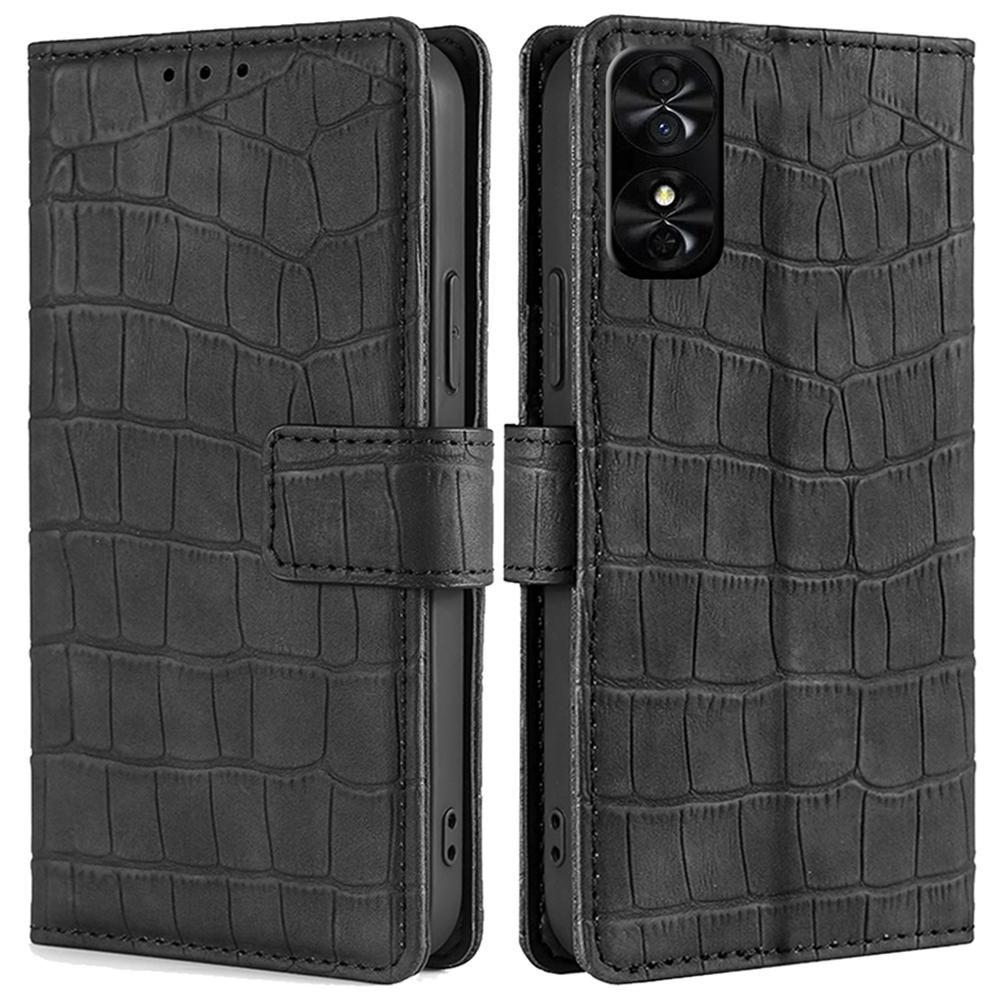 Для TCL 50 SE Кожаный чехол-кошелек Текстура крокодила Магнитный флип Чехол для мобильного телефона Black
Для TCL 50 SE Кожаный чехол-кошелек Текстура крокодила Магнитный флип Чехол для мобильного телефона Black