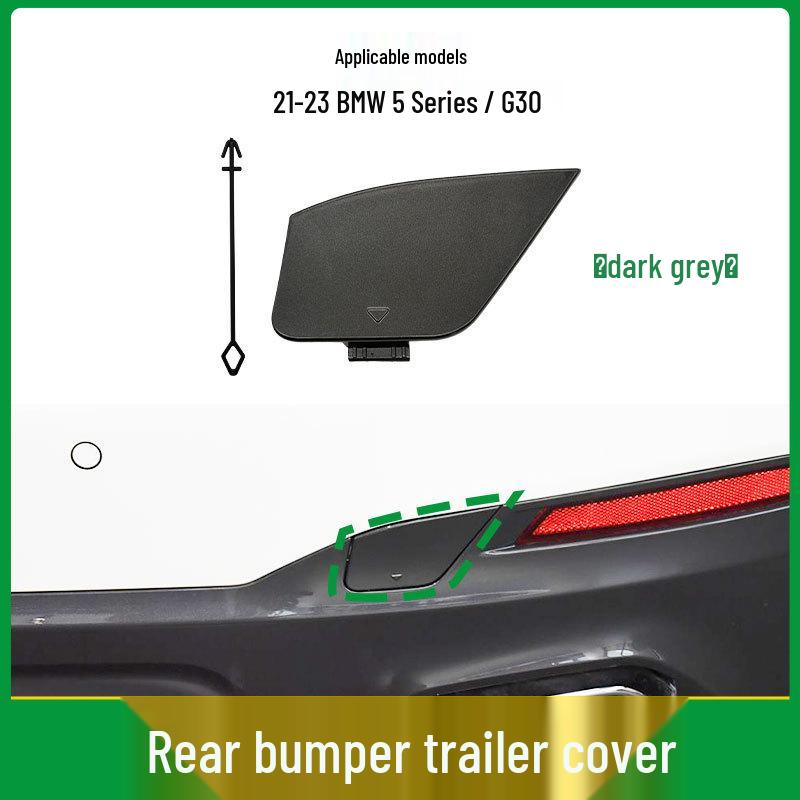 Накладка на задній буксирувальний гак BMW 5 серії G30 Sport - 51128746050
Накладка на задній буксирувальний гак BMW 5 серії G30 Sport - 51128746050