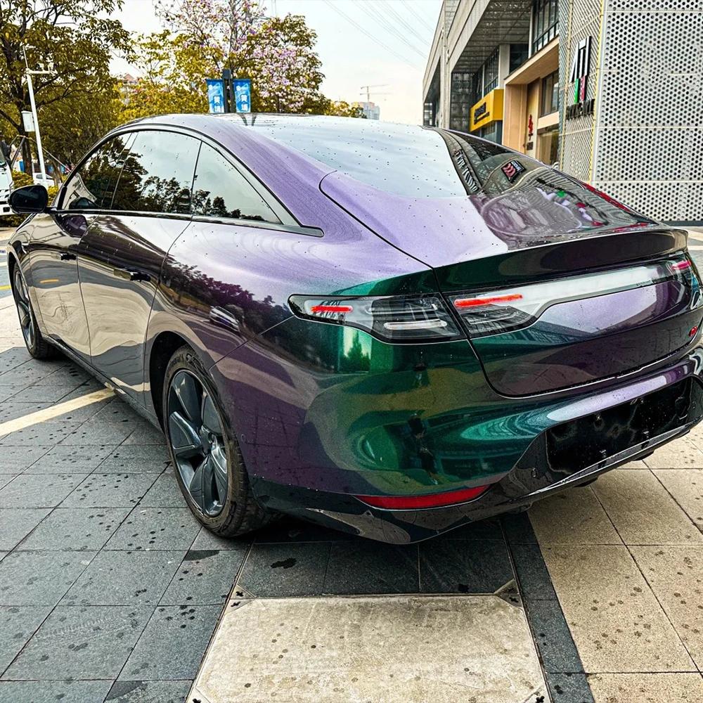 Car Sticker Diamond Purple&Gerrn Wrap Vinyl Film Color Change Film PET Bubble Free Decals Car Sticker Interior Exterior 50x152cm
Car Sticker Diamond Purple&Gerrn Wrap Vinyl Film Color Change Film PET Bubble Free Decals Car Sticker Interior Exterior 50x152cm