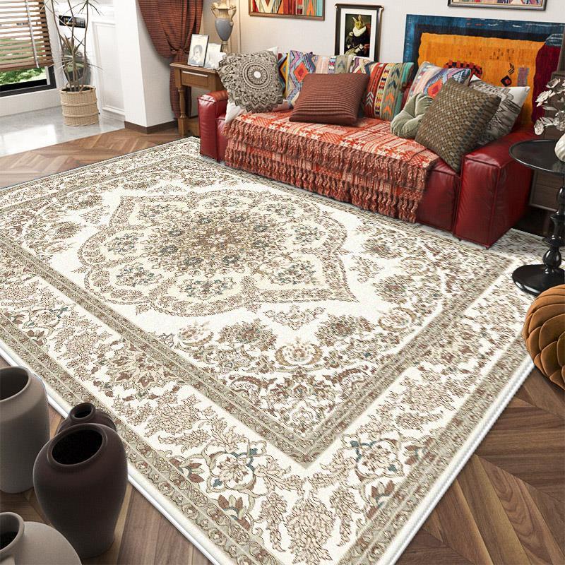American Style Retro Carpet Living Room Boho Decor Home Sofa Area Rug Washable Bedroom Lounge Coffee Tables Antiskid Floor Mat 60x90cm
American Style Retro Carpet Living Room Boho Decor Home Sofa Area Rug Washable Bedroom Lounge Coffee Tables Antiskid Floor Mat 60x90cm