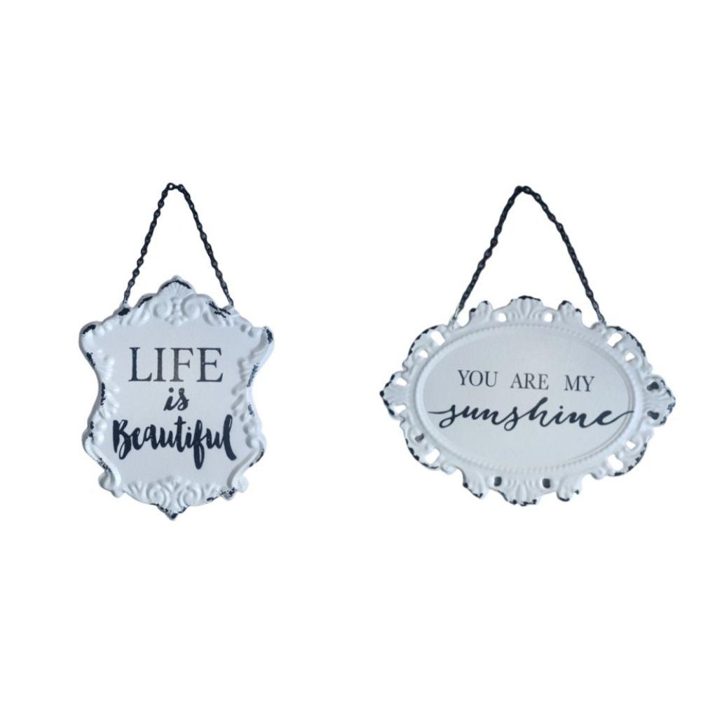 Creative Wall Hanging Iron Wall Decoration Pendant Doorplate Decoration Hanging Outdoor Style 2
Creative Wall Hanging Iron Wall Decoration Pendant Doorplate Decoration Hanging Outdoor Style 2