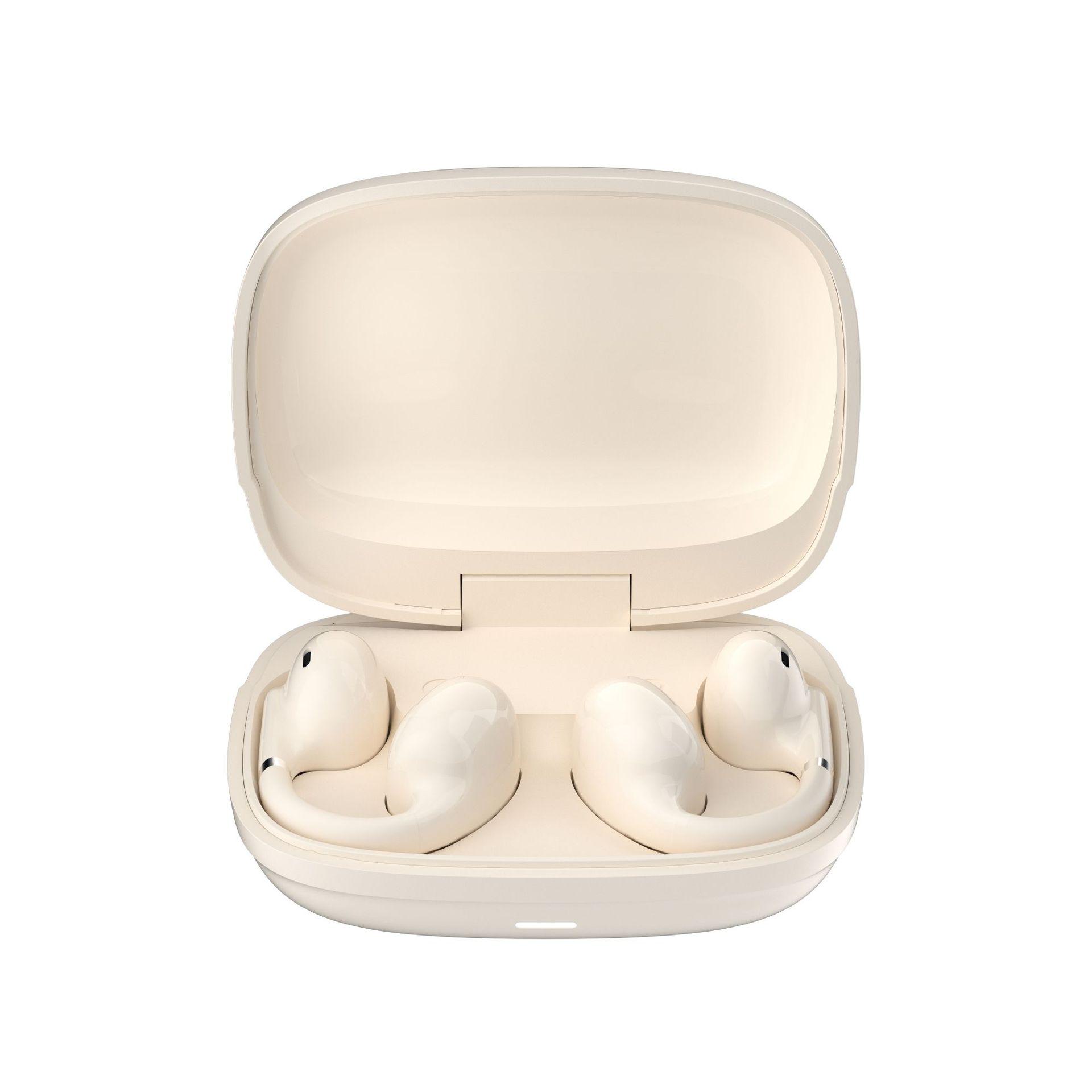 Blue Clip-On Bone Conduction Earphones: Lightweight and Compact Private Model брудно-білий
Blue Clip-On Bone Conduction Earphones: Lightweight and Compact Private Model брудно-білий