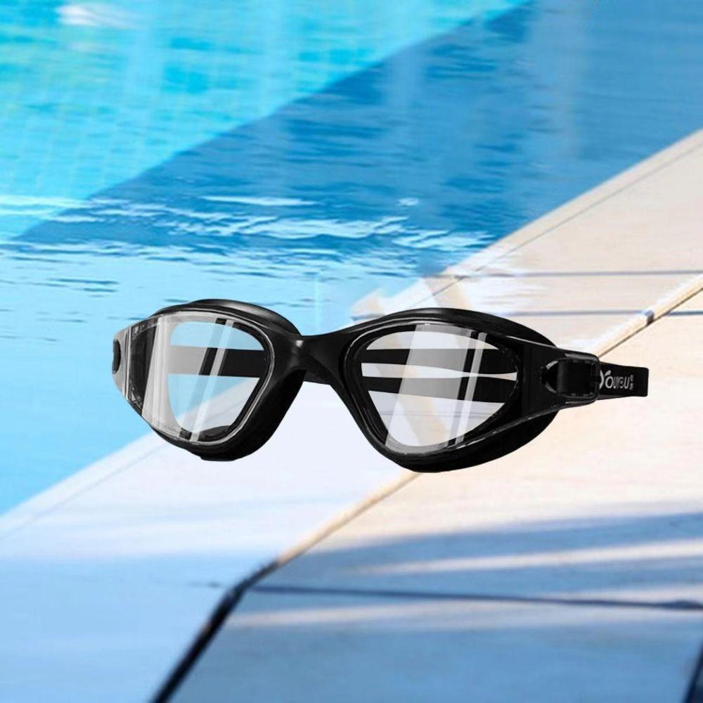 Anti-fog Adult Swimming Goggles Set with Nose Clip Electroplated Flat Glasses Summer Style 2
Anti-fog Adult Swimming Goggles Set with Nose Clip Electroplated Flat Glasses Summer Style 2