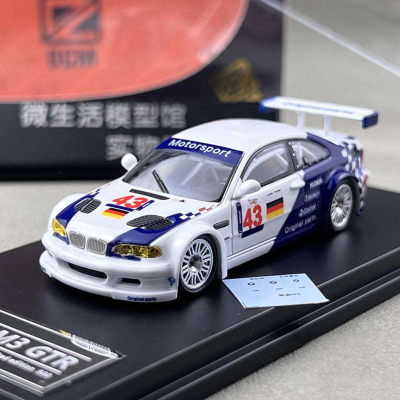 DCM 1:64 M3 GTR E46 Alloy Car Diecasts & Toy Vehicles Car Model Miniature Scale Model Car For Children
DCM 1:64 M3 GTR E46 Alloy Car Diecasts & Toy Vehicles Car Model Miniature Scale Model Car For Children