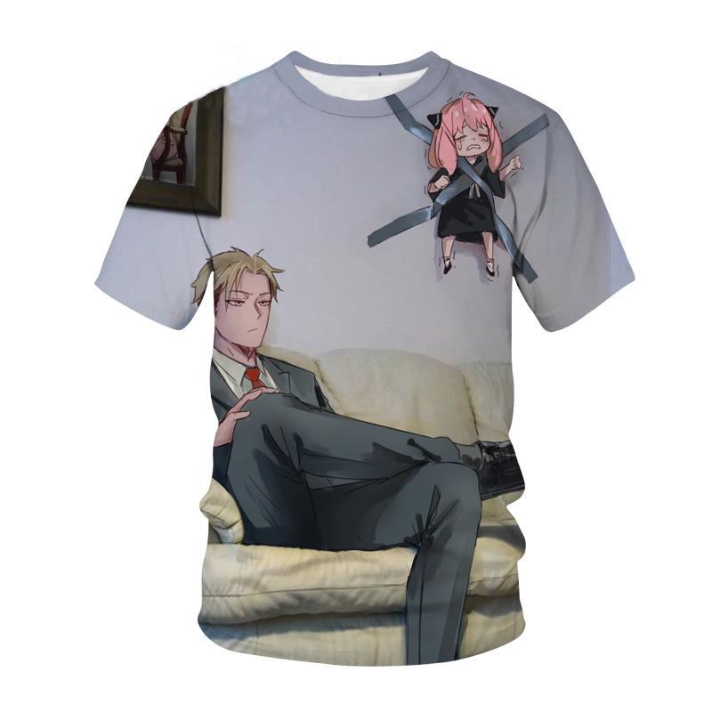 Футболка в стиле аниме «Шпионские игры» весна-лето, повседневная, с круглым вырезом, коротким рукавом, в стиле хип-хоп от Amazon 6XL
Футболка в стиле аниме «Шпионские игры» весна-лето, повседневная, с круглым вырезом, коротким рукавом, в стиле хип-хоп от Amazon 6XL