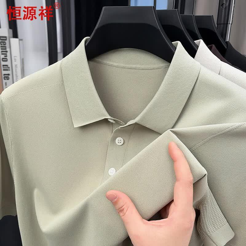 Hengyuanxiang Men s Short Sleeve Polo Shirt L
Hengyuanxiang Men s Short Sleeve Polo Shirt L