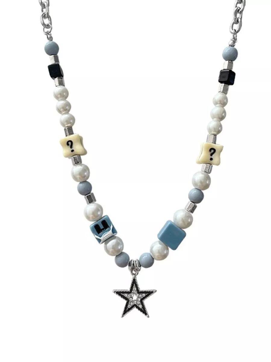 Ожерелье из сплава Звезды , цепочка для ключицы One Size
Ожерелье из сплава Звезды , цепочка для ключицы One Size