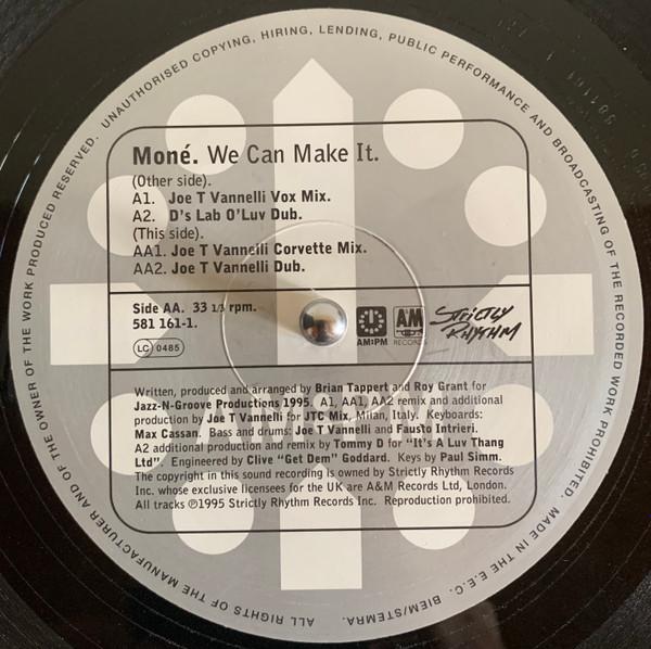 12inch Record MON - We Can Make It 5811611 AM:PM 1995 UK Dance & Electronica Used
12inch Record MON - We Can Make It 5811611 AM:PM 1995 UK Dance & Electronica Used