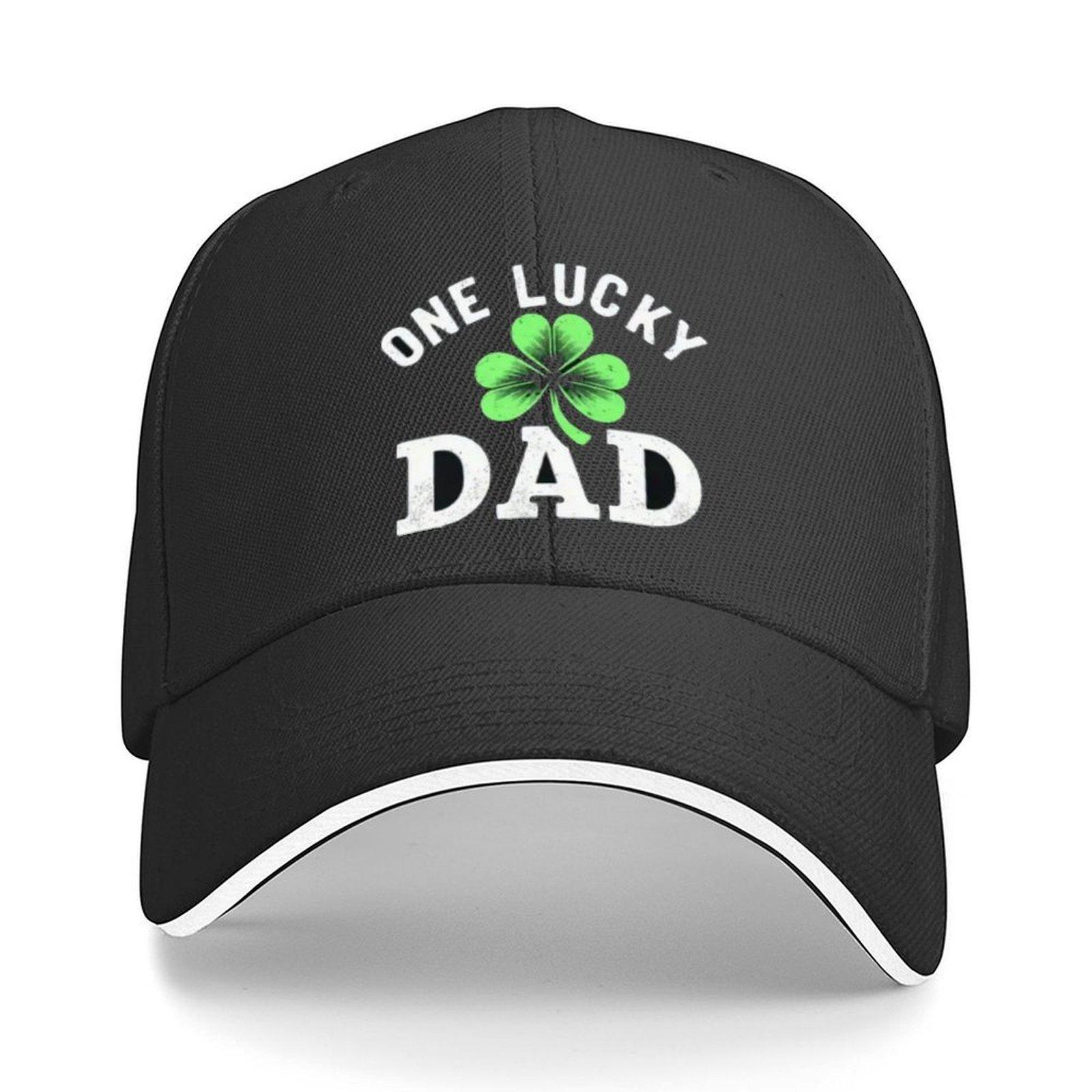 One Lucky Dad St. Patrick s Day Baseball Cap - Adjustable, Sun-Protective, Lightweight Black Hat with White Lettering Adjustable
One Lucky Dad St. Patrick s Day Baseball Cap - Adjustable, Sun-Protective, Lightweight Black Hat with White Lettering Adjustable