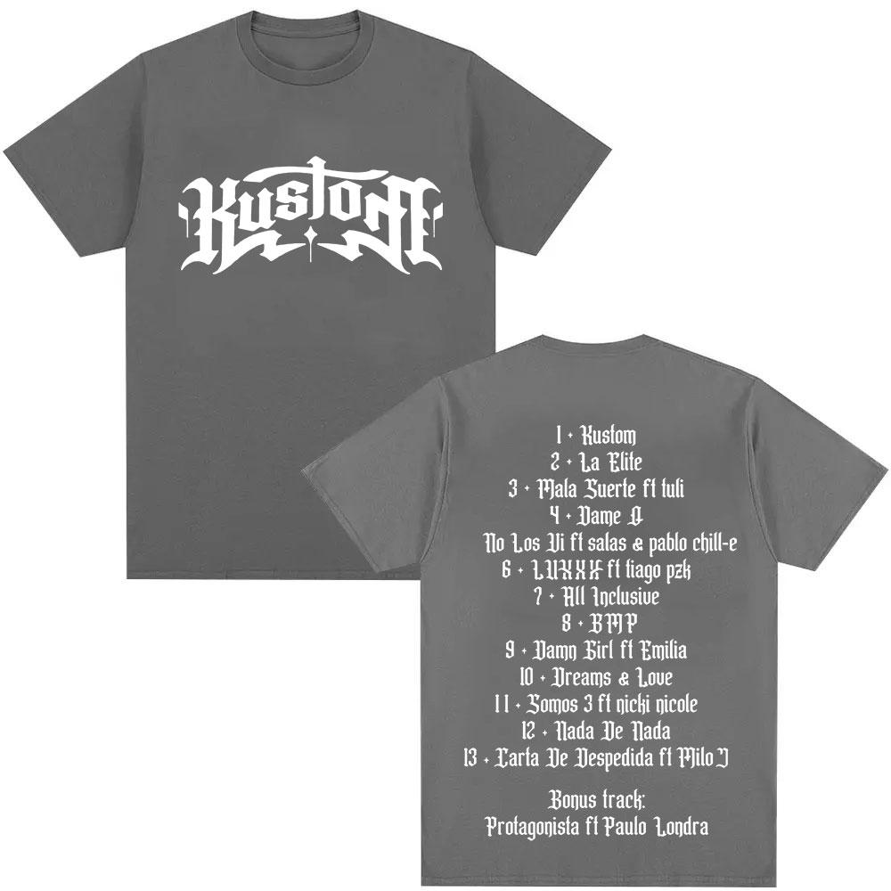 Rapper Lit Killah Tour 2025 Album Merch T-shirts Men Women Hip Hop Gothic Short Sleeve Tee Shirt Fashion Fans Gift Tops T Shirts XXXL темно-сірий колір
Rapper Lit Killah Tour 2025 Album Merch T-shirts Men Women Hip Hop Gothic Short Sleeve Tee Shirt Fashion Fans Gift Tops T Shirts XXXL темно-сірий колір