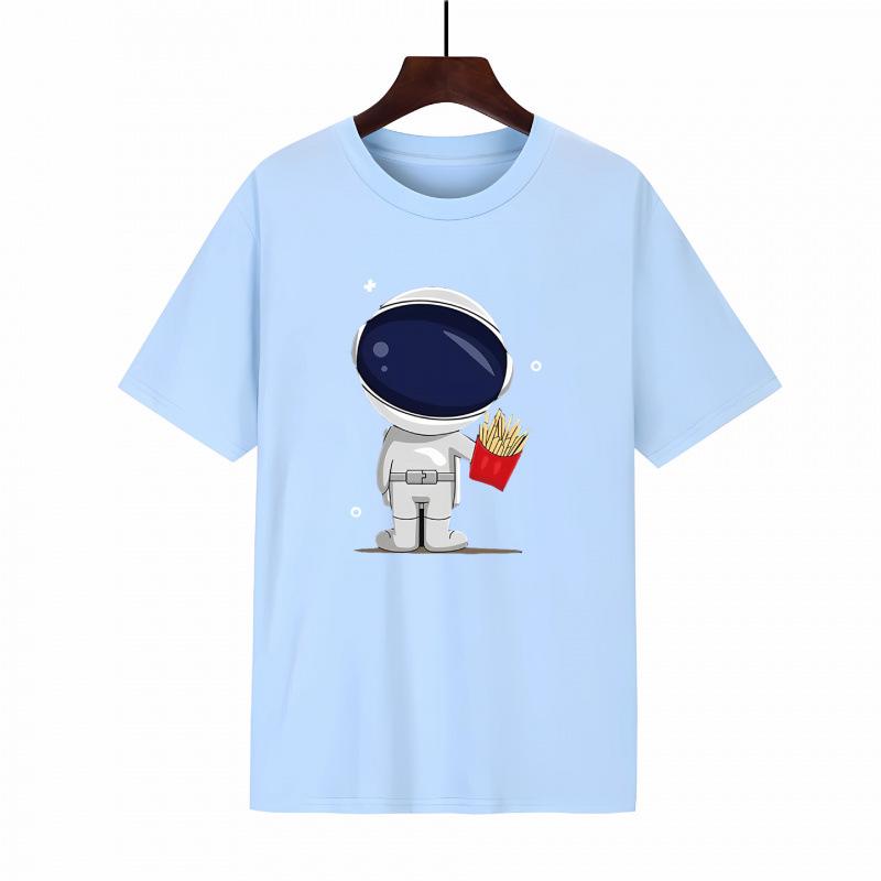 European Astronaut Graphic Loose Fit Unisex T-Shirt XXL світло-синій колір
European Astronaut Graphic Loose Fit Unisex T-Shirt XXL світло-синій колір