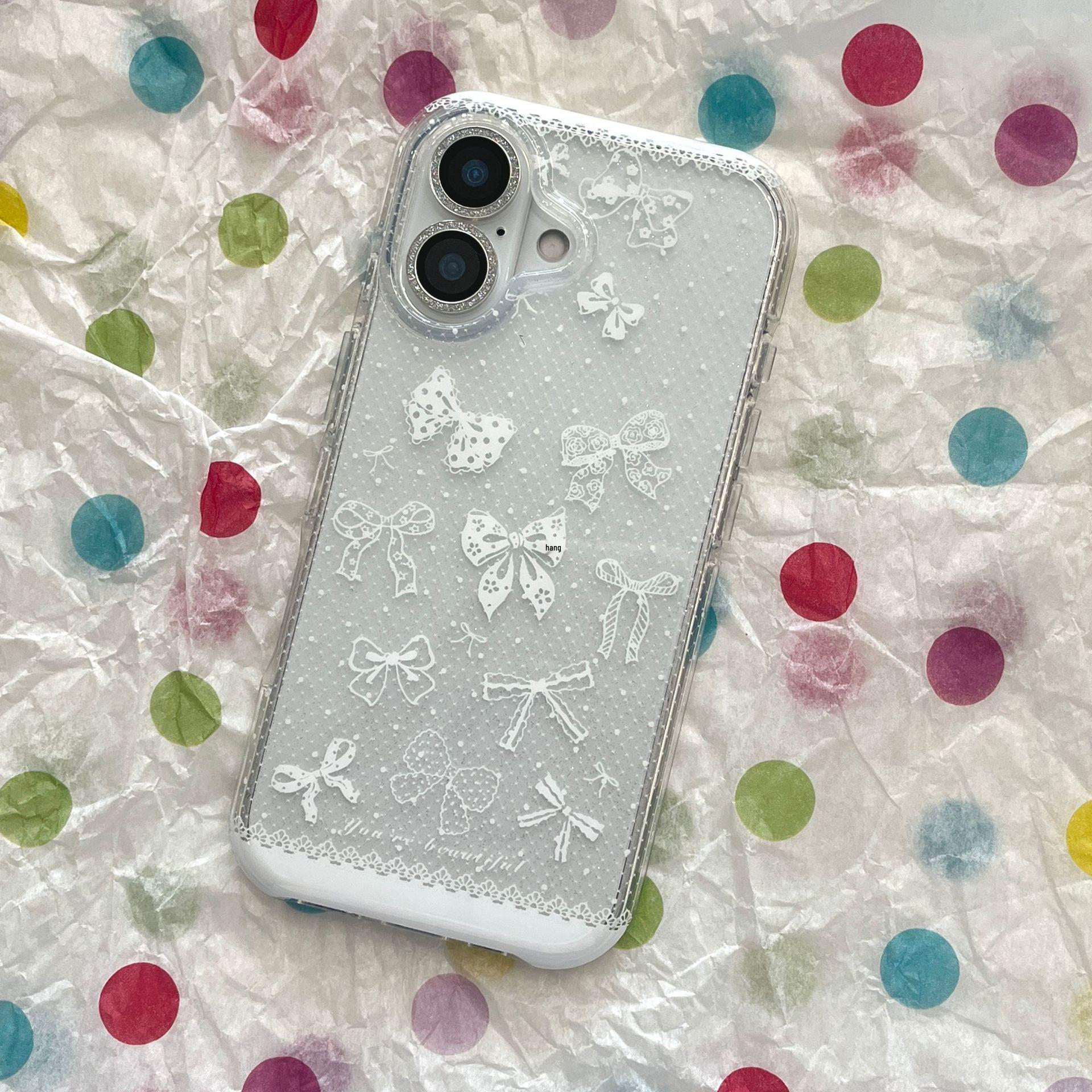 Korean Style Bowknot Chain Phone Case for iPhone 15/16/17 Pro Max iPhone 14 Pro Max
Korean Style Bowknot Chain Phone Case for iPhone 15/16/17 Pro Max iPhone 14 Pro Max