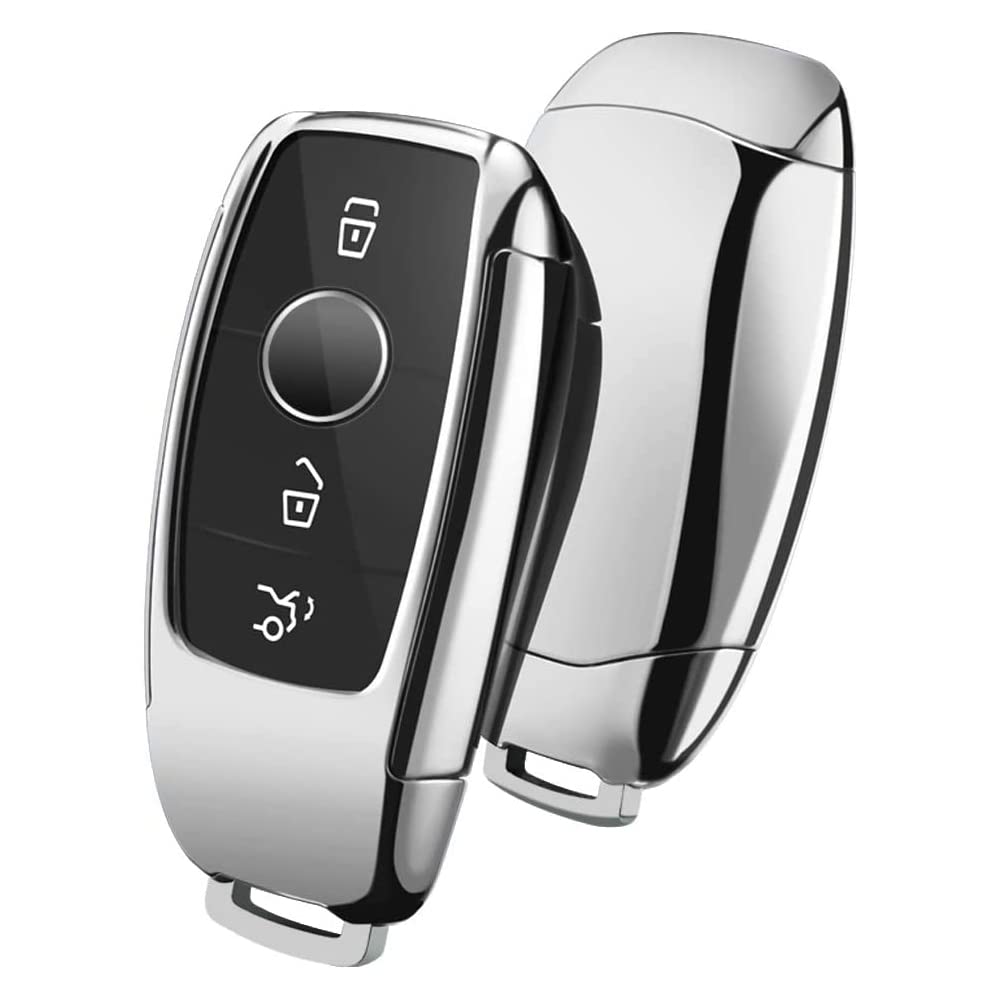 Benz Key Case Benz Key Cover TPU 360 Degree Full Protection Scratch Prevention Benz Accessories Car E Series Key Case (D-Silver)
Benz Key Case Benz Key Cover TPU 360 Degree Full Protection Scratch Prevention Benz Accessories Car E Series Key Case (D-Silver)