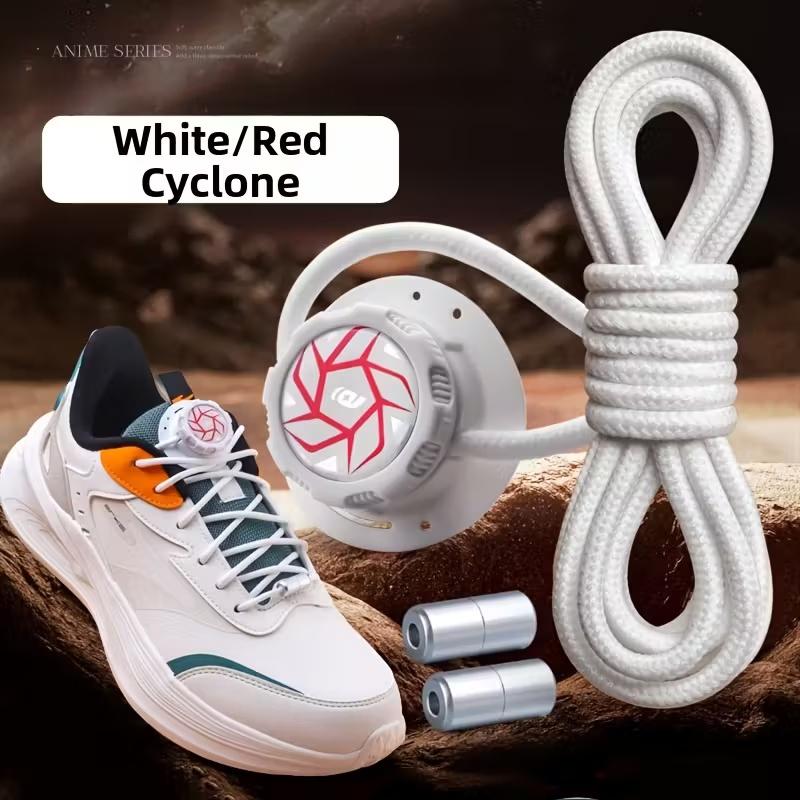 Upgraded No-Tie Closure System for Sneakers/Boots. Features a Quick-Fit Rotating Dial for Sports & Everyday Use. білий
Upgraded No-Tie Closure System for Sneakers/Boots. Features a Quick-Fit Rotating Dial for Sports & Everyday Use. білий