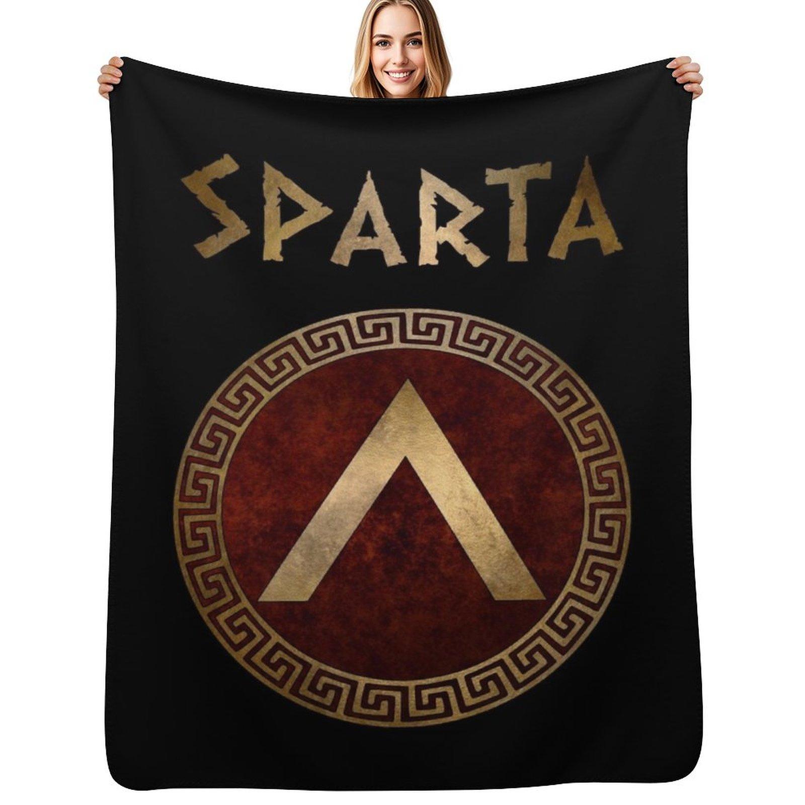 Spartan Shield Lacedaemonian Lambda Ancient Symbol of Sparta Throw Blanket Air Conditioner Soft Blanket for Office Home 102x76cm(40x30in)
Spartan Shield Lacedaemonian Lambda Ancient Symbol of Sparta Throw Blanket Air Conditioner Soft Blanket for Office Home 102x76cm(40x30in)