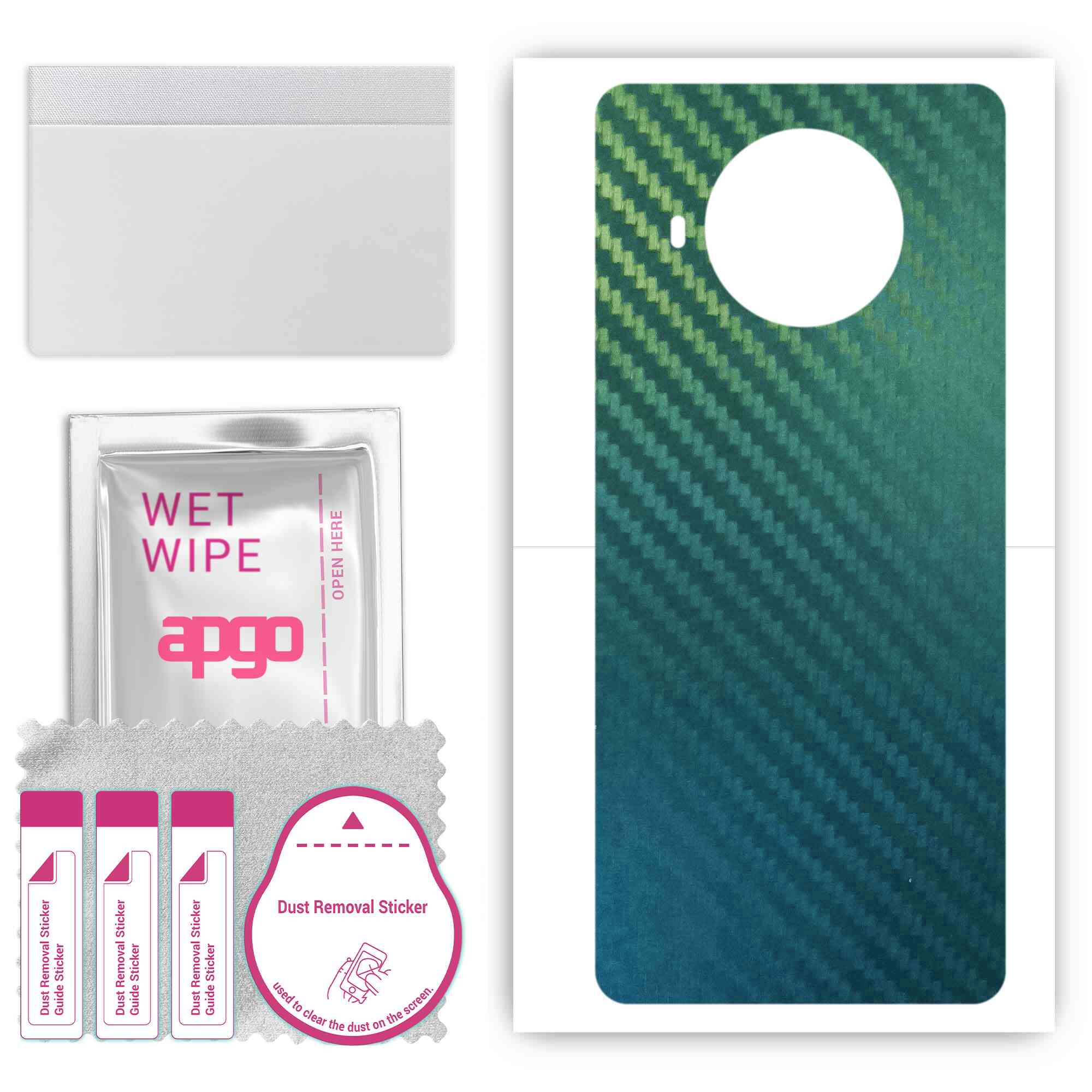 apgo Protective Skin Sticker for the back compatible with Xiaomi Mi 10i 5G, Wrap Film, Foil, Vinyl - Pattern Carbon Chameleon CAKA1
apgo Protective Skin Sticker for the back compatible with Xiaomi Mi 10i 5G, Wrap Film, Foil, Vinyl - Pattern Carbon Chameleon CAKA1