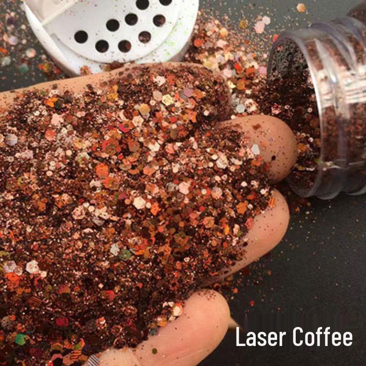 100ml Gold Glitter Nail Art Sequins Powder for Phone Case Decorations
100ml Gold Glitter Nail Art Sequins Powder for Phone Case Decorations