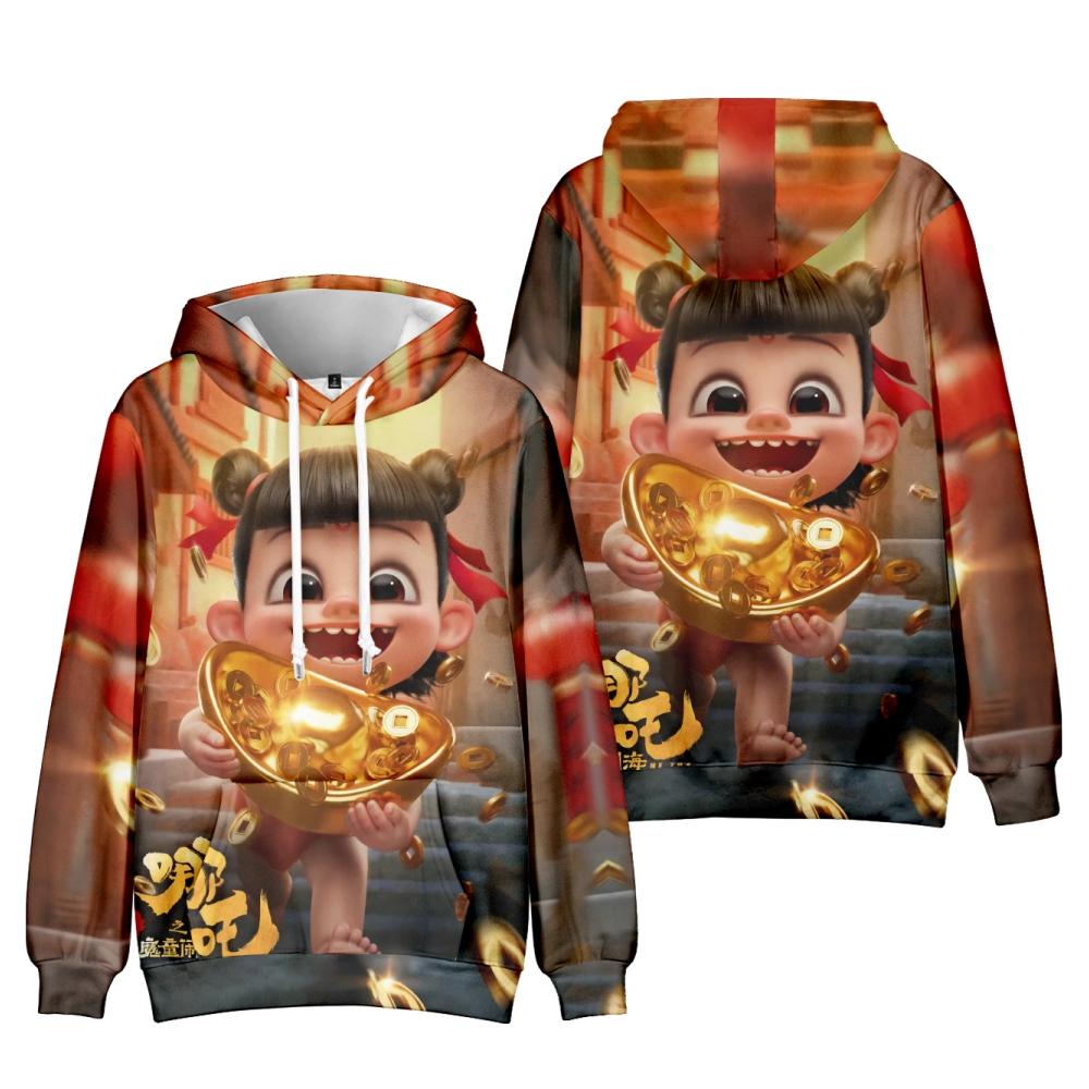 Новая толстовка с капюшоном Ne Zha 2 в стиле аниме Tie Dye, толстовки с капюшоном в стиле уличной одежды с принтом из мультфильмов, толстовка с капюшоном для мужчин и женщин, спортивные пуловеры для косплея XS
Новая толстовка с капюшоном Ne Zha 2 в стиле аниме Tie Dye, толстовки с капюшоном в стиле уличной одежды с принтом из мультфильмов, толстовка с капюшоном для мужчин и женщин, спортивные пуловеры для косплея XS