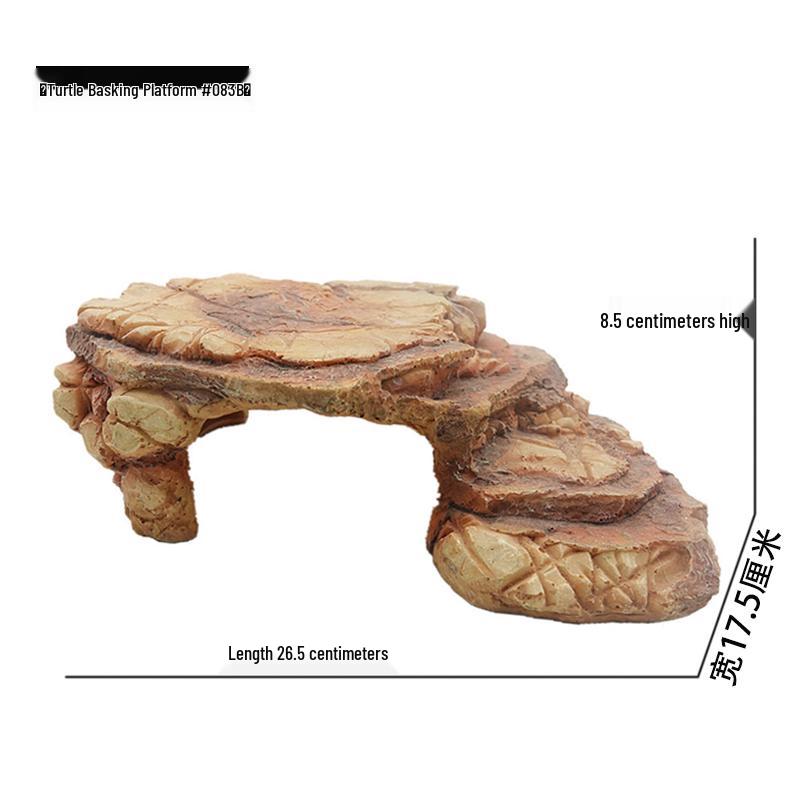 Платформа для баскінгу для акваріума з черепахами з пандусом та печерою для ховання
Платформа для баскінгу для акваріума з черепахами з пандусом та печерою для ховання