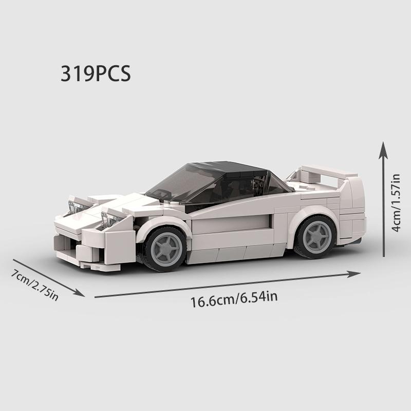MOC Classical Racing Car City Sports Building Blocks Bricks Supercar Racers White Vehicle Technique Kid Toys NSX
MOC Classical Racing Car City Sports Building Blocks Bricks Supercar Racers White Vehicle Technique Kid Toys NSX