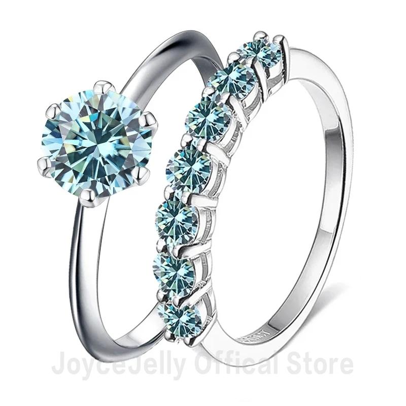 Bague Ringen S 925 Серебро Набор D Цвет Муассанит Пара 2 обручальных кольца/набор Женский подарок на помолвку Размер 5-9
Bague Ringen S 925 Серебро Набор D Цвет Муассанит Пара 2 обручальных кольца/набор Женский подарок на помолвку Размер 5-9