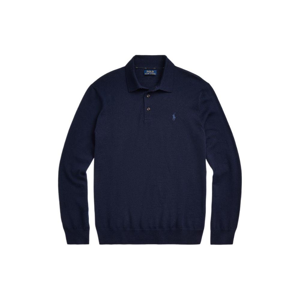 Polo Ralph Lauren FW22 Solid Color Polo Collar Knit Long Sleeve Sweater Men sweater Blue MNPOSWE16821191-400 XS
Polo Ralph Lauren FW22 Solid Color Polo Collar Knit Long Sleeve Sweater Men sweater Blue MNPOSWE16821191-400 XS