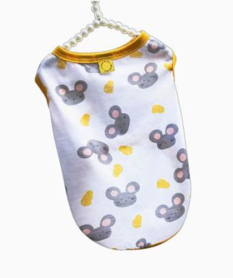 Pet Vest Shirt for Small Medium Large Dogs and Cats Sleeveless Comfortable Fit with Mouse Pattern Chest 40cm Back Length 30cm One Size
Pet Vest Shirt for Small Medium Large Dogs and Cats Sleeveless Comfortable Fit with Mouse Pattern Chest 40cm Back Length 30cm One Size