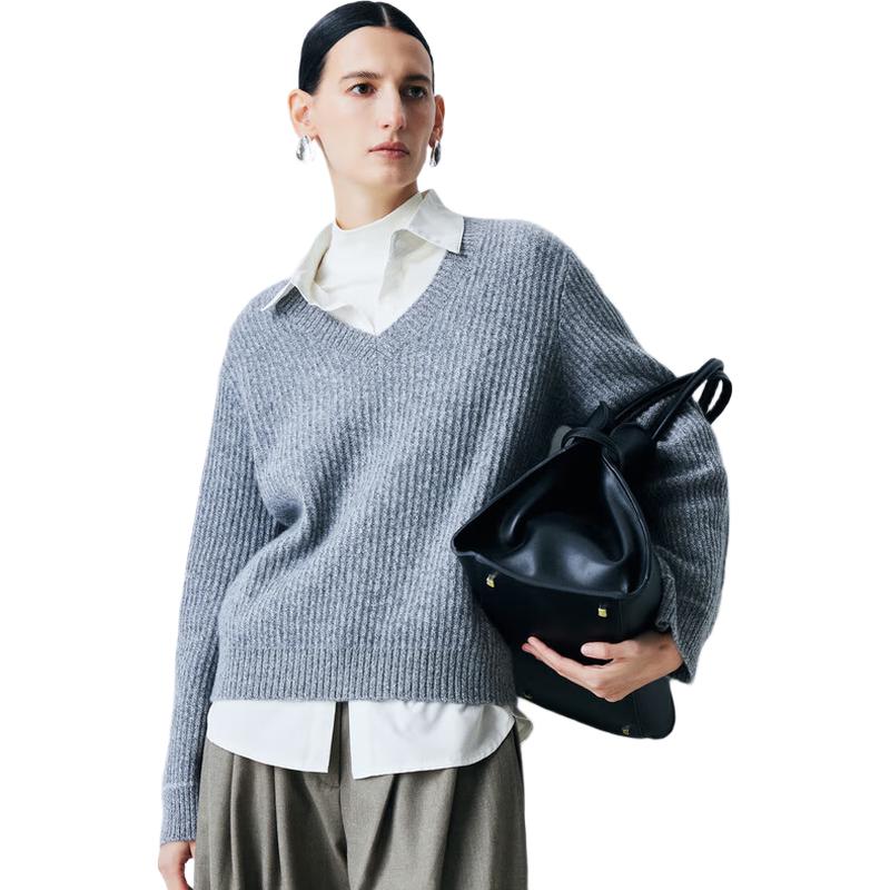 PALUOPO Женский утолщенный кашемировый свитер жаккардовой вязки в вертикальную полоску S
PALUOPO Женский утолщенный кашемировый свитер жаккардовой вязки в вертикальную полоску S