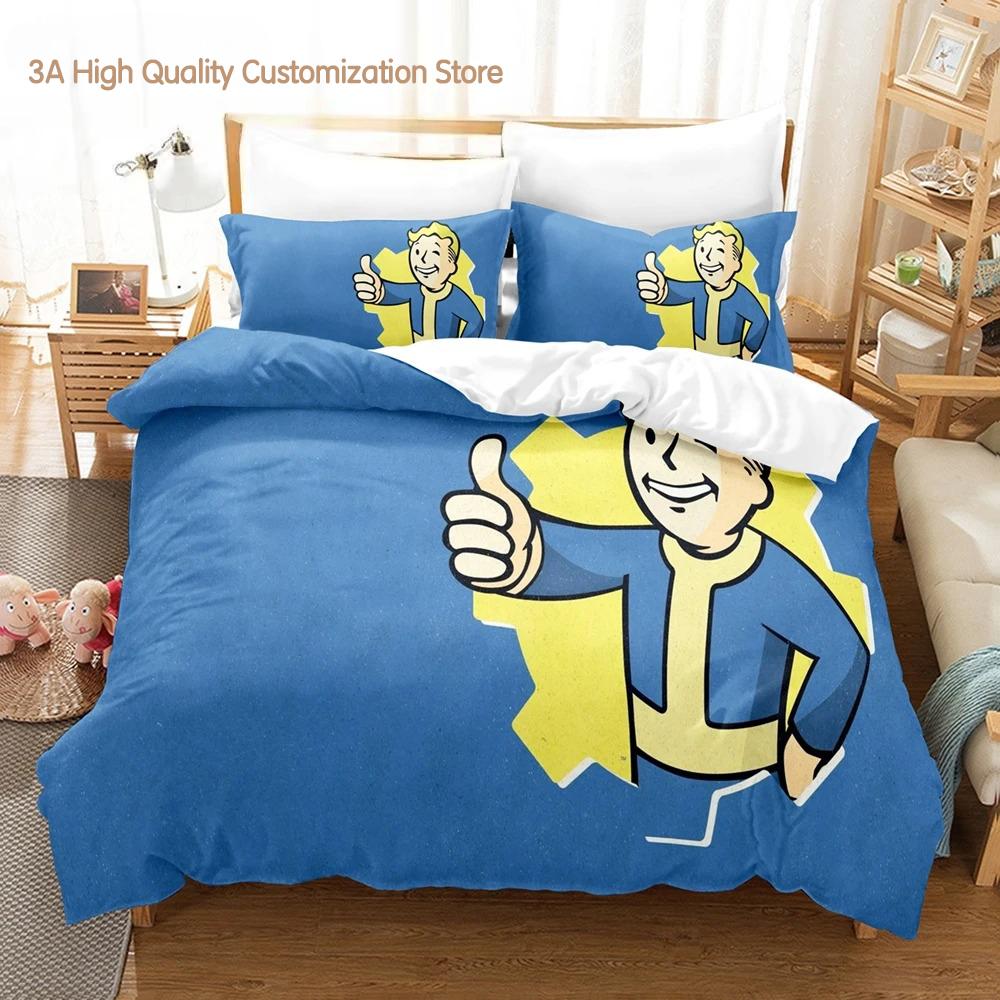 Fallout Vault 33 Bedding Set Single Twin Full Queen King Size Bed Set Adult Boys Bedroom Duvetcover Sets Anime parure de lit Bed 135x200cm
Fallout Vault 33 Bedding Set Single Twin Full Queen King Size Bed Set Adult Boys Bedroom Duvetcover Sets Anime parure de lit Bed 135x200cm