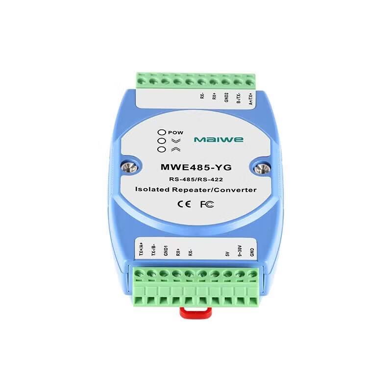 Maiwei Industrial RS485/422 High-Speed Isolated Repeater
Maiwei Industrial RS485/422 High-Speed Isolated Repeater