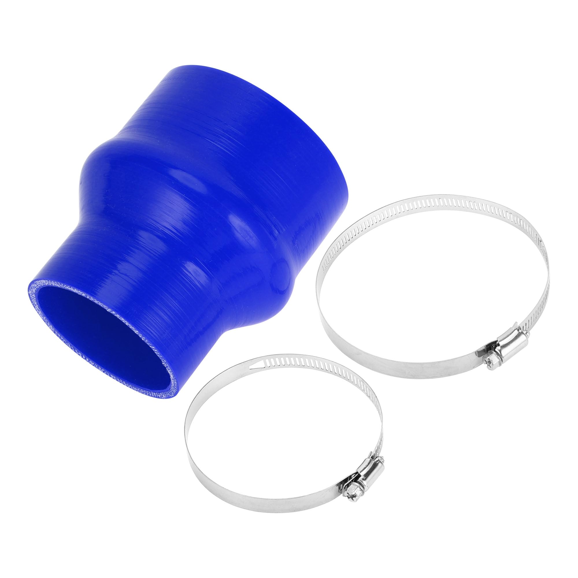 X AUTOHAUX Silicone Hump Hose, Silicone Hump Hose, Silicone Tube, Intercooler, Turbo, Intake Pipe, Length 127mm Inner diameter 102-76mm синій
X AUTOHAUX Silicone Hump Hose, Silicone Hump Hose, Silicone Tube, Intercooler, Turbo, Intake Pipe, Length 127mm Inner diameter 102-76mm синій