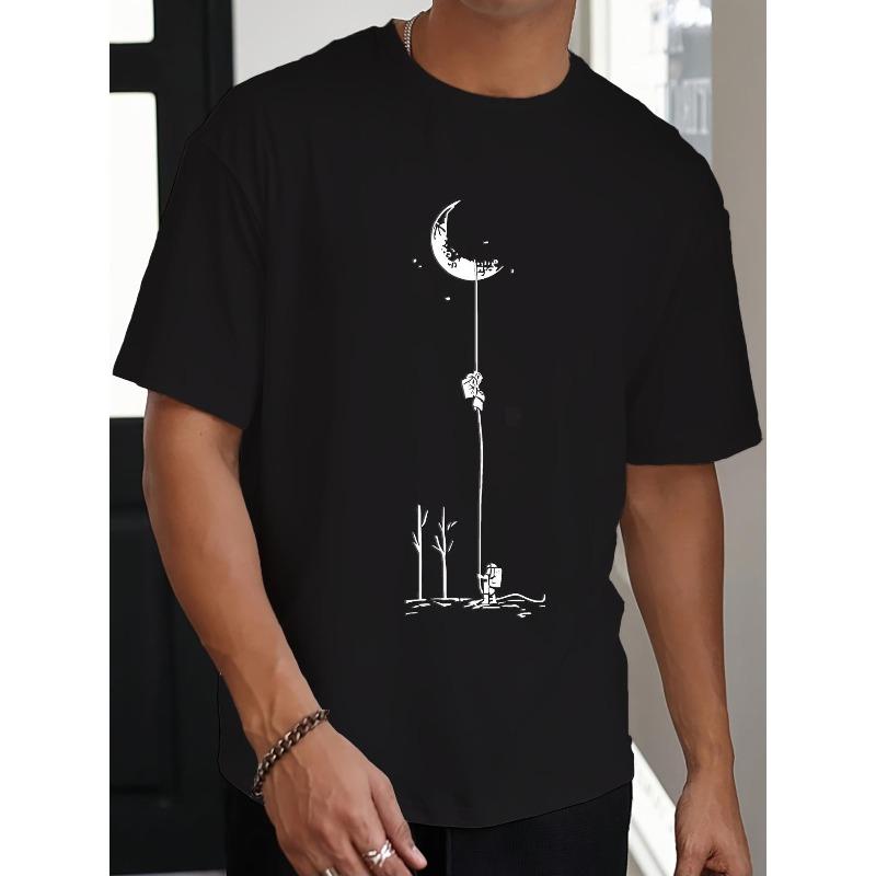 Men s summer short sleeve printed T-shirt 4XL чорний
Men s summer short sleeve printed T-shirt 4XL чорний