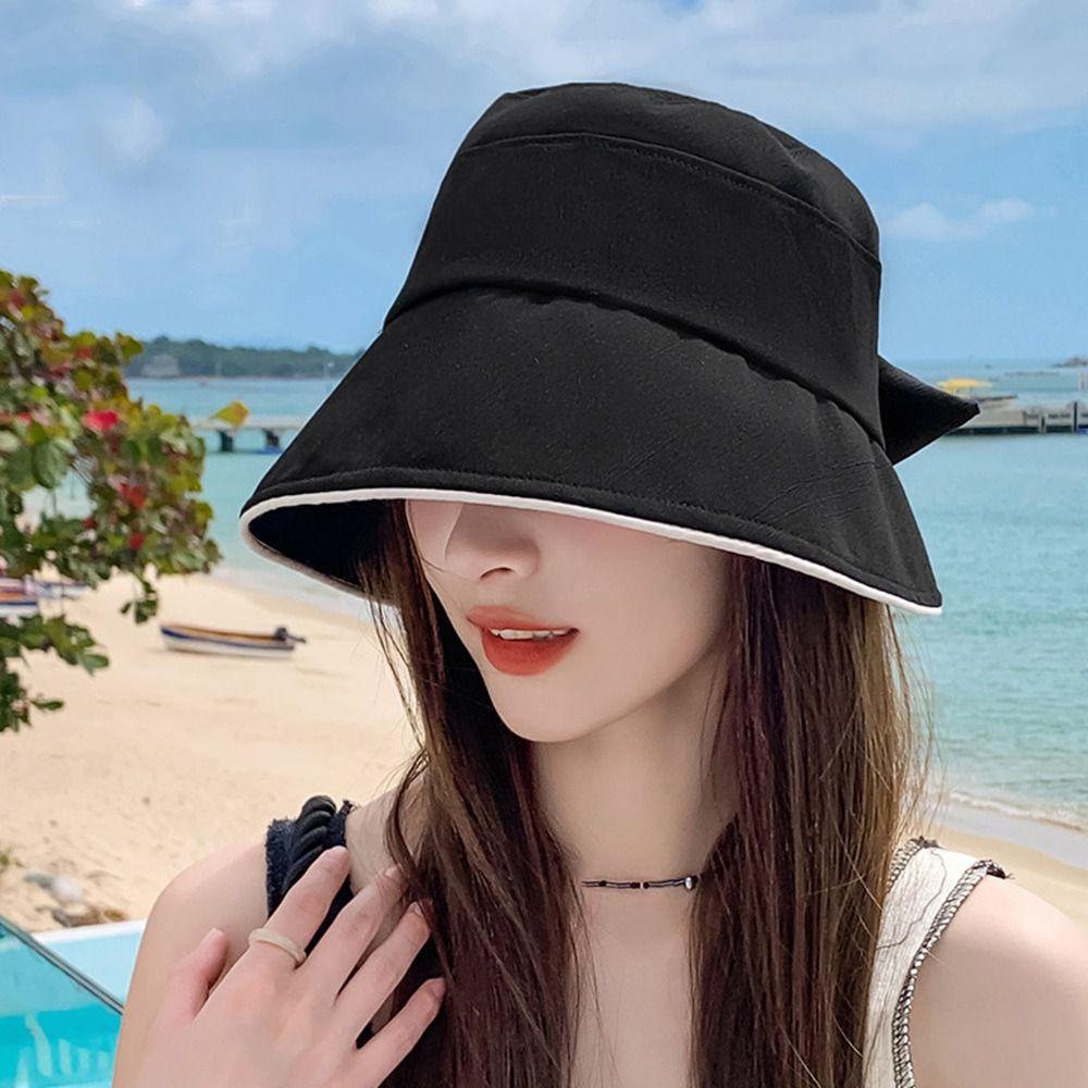 Sunshade Hat Casual Outdoor Beach Summer Travel Bowknot Sun Hat Women Cap Bucket Hat Fisherman Hat
Sunshade Hat Casual Outdoor Beach Summer Travel Bowknot Sun Hat Women Cap Bucket Hat Fisherman Hat