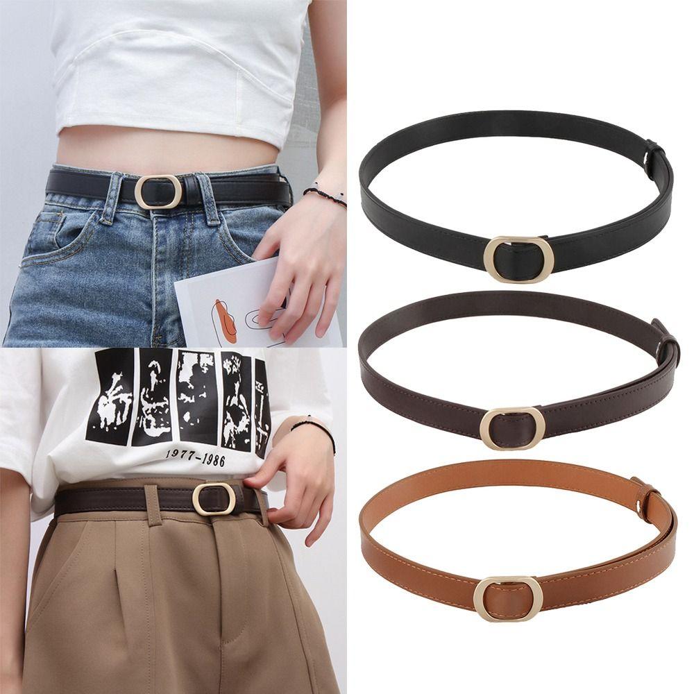 Casual Leather Belt Luxury Design Thin Waist Strap Fashion Non-Porous Buckle Waistband верблюд
Casual Leather Belt Luxury Design Thin Waist Strap Fashion Non-Porous Buckle Waistband верблюд