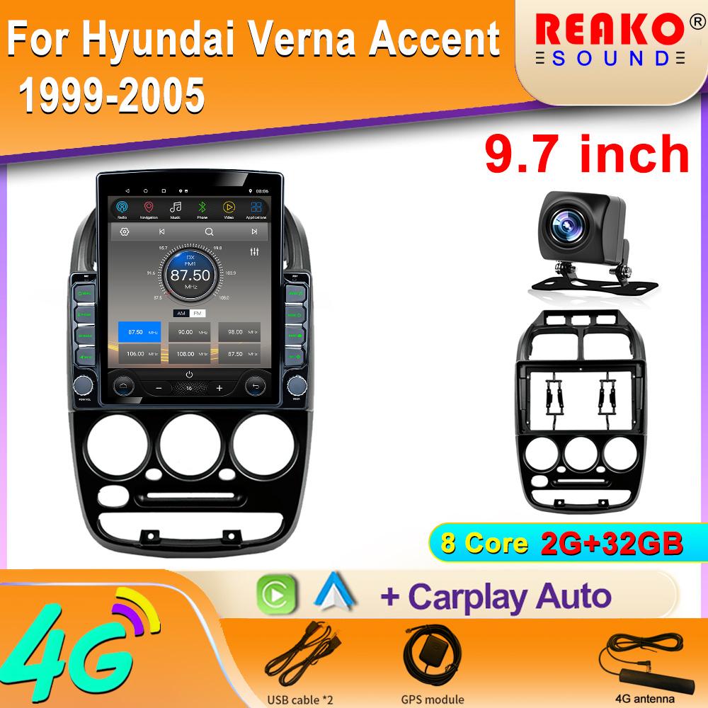 9,7-дюймовый вертикальный экран Tesla Android автомобильное радио для Hyundai Verna Accent 1999-2005 GPS навигация мультимедийный видеоплеер 8 core 2GB+32GB
9,7-дюймовый вертикальный экран Tesla Android автомобильное радио для Hyundai Verna Accent 1999-2005 GPS навигация мультимедийный видеоплеер 8 core 2GB+32GB