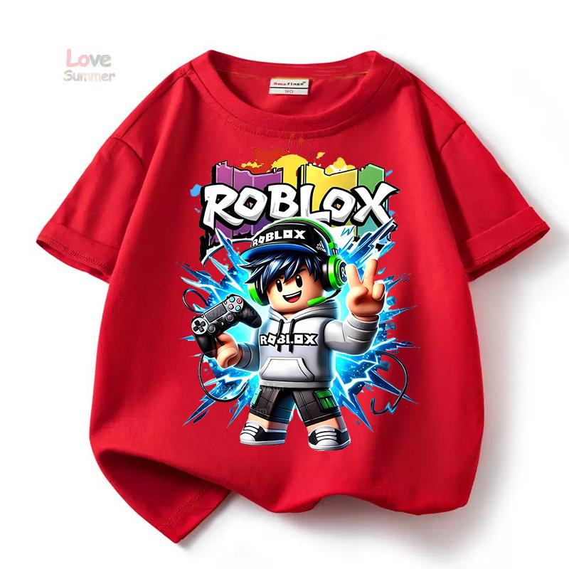 2026 Robloxing kid T-shirt Boys Game Sports Cotton T-shirt Child Cartoon Short sleeve top Casual Street Harajuku Clothes 120
2026 Robloxing kid T-shirt Boys Game Sports Cotton T-shirt Child Cartoon Short sleeve top Casual Street Harajuku Clothes 120
