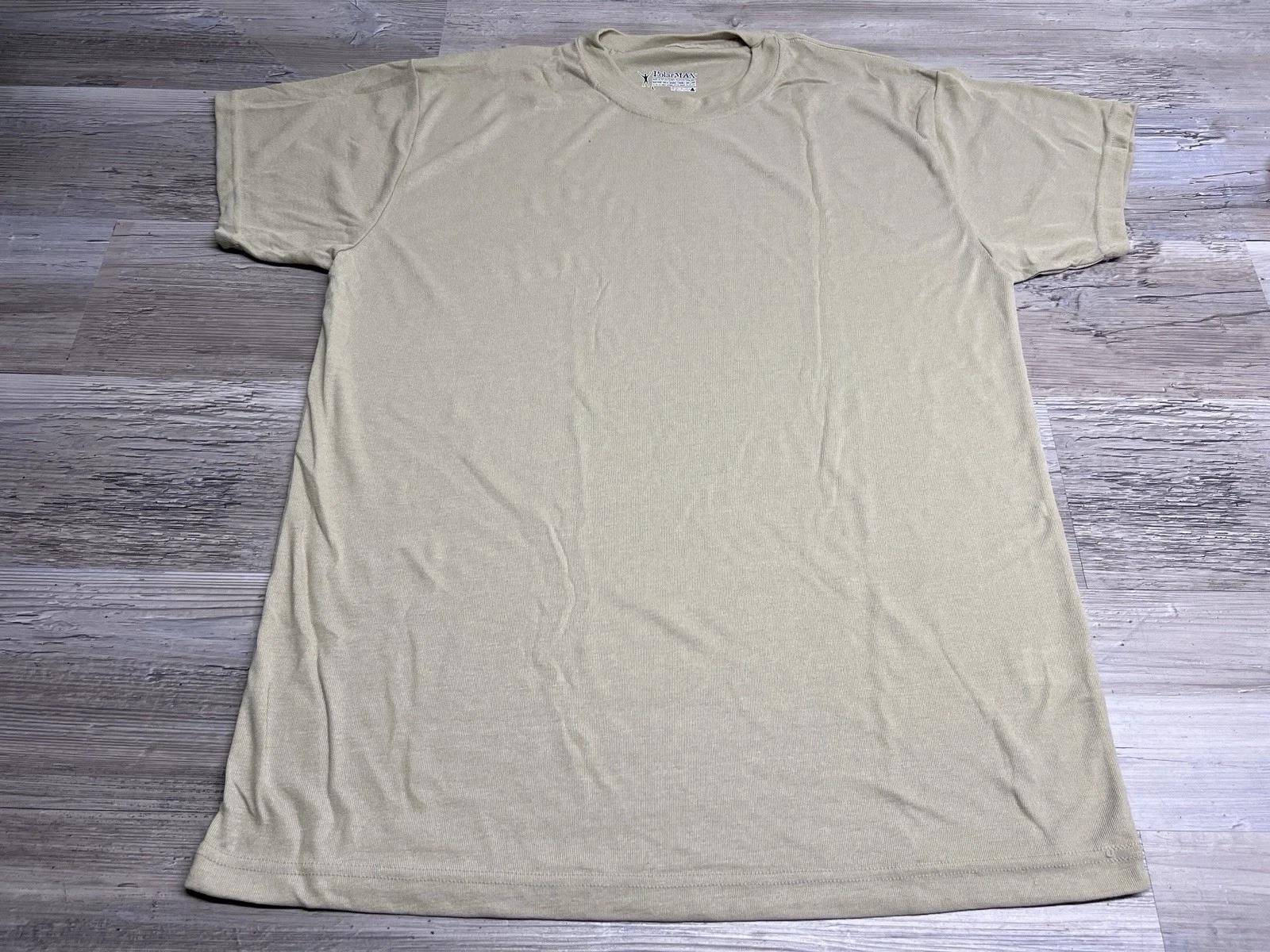 Polarmax Short Sleeve Top Base Layer Shirt Tan Beige Mens Size L Outdoors Top #4 S
Polarmax Short Sleeve Top Base Layer Shirt Tan Beige Mens Size L Outdoors Top #4 S